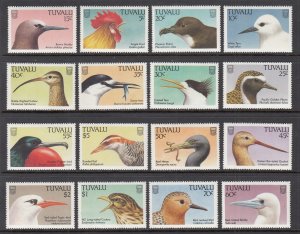 Tuvalu 469-484 Birds MNH VF