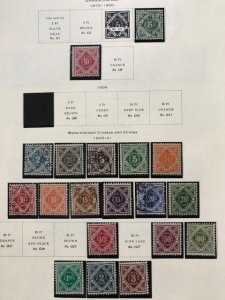 Wurttemberg 10 Scans - In Mounts