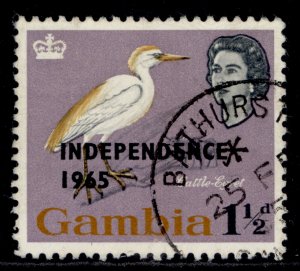 GAMBIA QEII SG217, 2d Senegal Parrot, FINE USED.