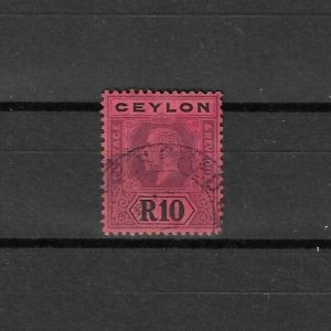 CEYLON 1912/25 SG 318b USED Cat £180