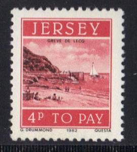 Jersey  1982  MNH  postage due    4 p    #