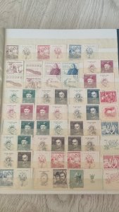 Czechoslovakia 1945-1990 Collection of 443 Stamps Souvenir Sheets MNH Used Hinge