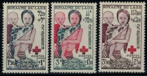 ZAYIX - Laos B1-B3 MNH Red Cross Laotian Children 032322SM32M