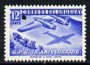 Uruguay 1949 75th Anniversary of Universal Postal Union 1...