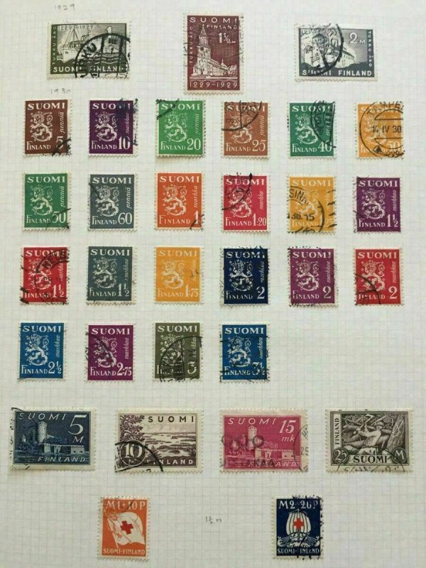 FINLAND 1850s/1959 Good Used Collection(Apx 400+)GM819