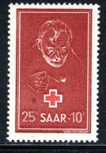 Saar - Scott # B75, mint nh