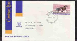 NEW ZEALAND FDC RACE HORSE AAD6653