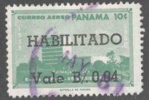 Panama  Scott C287 Used overprint