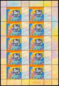 Australia 1999 Scott #1798 Mini-Sheet of 10 Mint Never Hinged