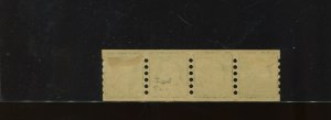 Scott #408 Washington Mailometer Type 1 Mint Strip of 4 Stamps  (Stock 408-MOM5)