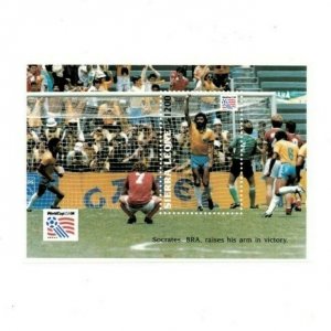 Sierra Leone 1993 - 1994 FIFA World Cup USA - Souvenir Sheet - Scott 1712 - MNH