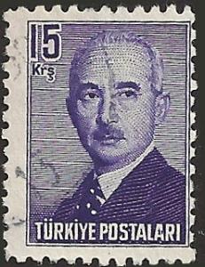 TURKEY - #971 - Used - SCV-0.25