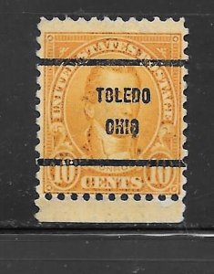 #642 Used Single PRECANCEL AS SHOWN