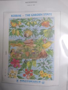 collection in album Micronesia 1984-91 face value $71