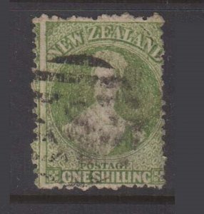 New Zealand FFQ Chalon 1/- SG 125 FU