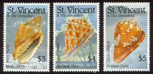 HALF-CAT BRITISH SALE: ST. VINCENT #1828-39 Mint NH