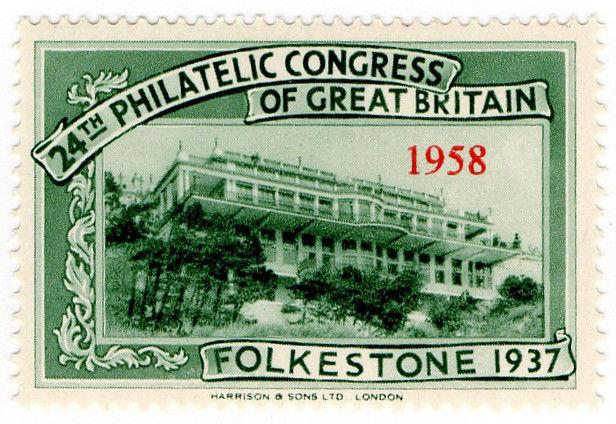 (I.B) Cinderella : 40th Philatelic Congress (Folkestone 1958) Hotel