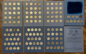 USA 154 Jefferson Nickel 5 Cent Coins, USA, 1938-2008, Cir & Almost Cir