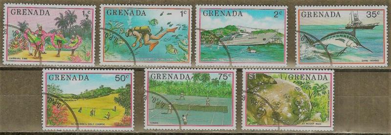 GRENADA. 1976 77   TOURISM  Stamp Set WYSIWYG Lot