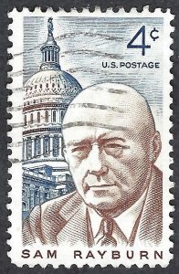 United States #1202 4¢ Sam Rayburn (1962). Used.