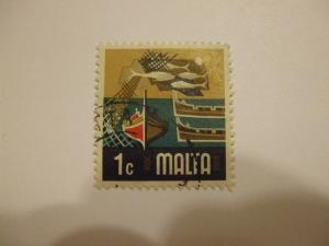 Malta # 458 used