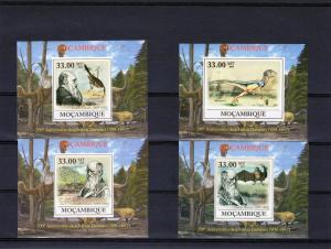 Mozambique 2009 Prehistoric Animals/Darwin 6 SS MNH 3434/439