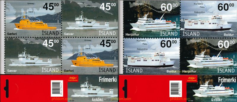216606 MNH ISLANDIA 2003 BARCOS
