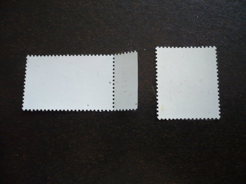Stamps - Isle of Man - Scott# 18, 27 - Mint Never Hinged Part Set of 2 Stamps