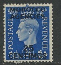 Great Britain-Morocco # 86 Geo.VI    (1) Unused