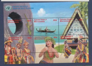 MICRONESIA - Scott 498 -  MNH S/S - Eco Tourism - 2002