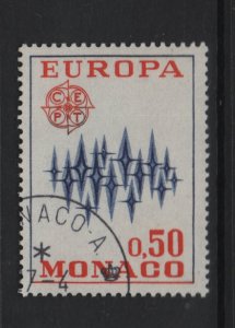 Monaco   #831  cancelled  1972   Europa  50c