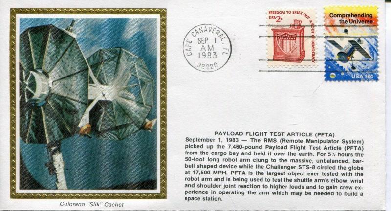 Colorano Space Cover Payload Flight Test Article (PFTA). 9/1/83. 59