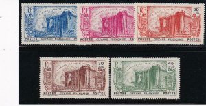 French Guiana 1938 SC B4-B8 MNH Set 