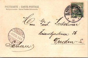 German SW Africa 1905 Postcard - Keethmanshoop - F62644
