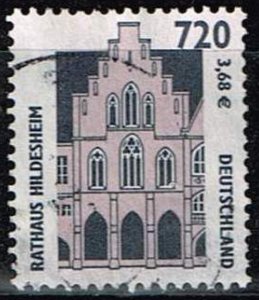 Germany 2001, Sc.#1860 used coil stamp, number 435 on the back, Historic Sites