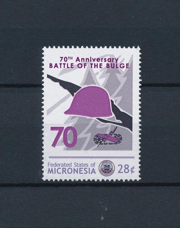 [80818] Micronesia  Second World war Ardennes offensive Belgium MNH