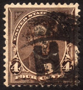 1895, US 4c, Lincoln, Used, Sc 269