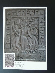 geology mine strike in mining industry maximum card Luxembourg 1992