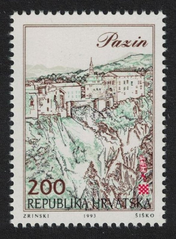 Croatia Castle Pazin 1992 MNH SG#209