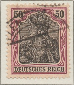 Germany Germania 50pf Deutsches Reich German Empire stamps 1902 SG75