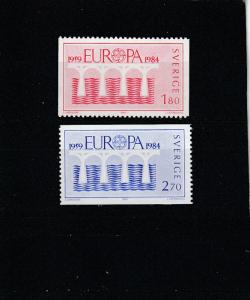 Sweden  Scott#  1486-7  MNH