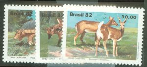 Brazil #1801-3 Mint (NH) Single (Complete Set)