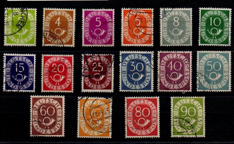 Germany 670-85 Used Set