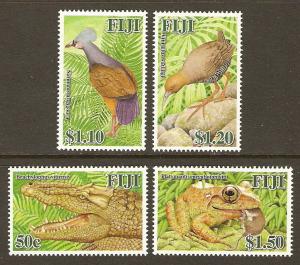 Fiji #1103-6 NH Extinct Species