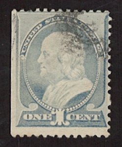 1887 Benjamin Franklin 1c (LL-36)