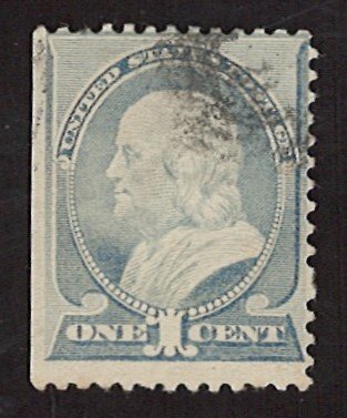 1887 Benjamin Franklin 1c (LL-36)