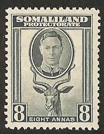 Somaliland Protectorate mh S.C.# 102
