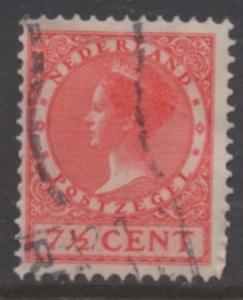 Netherlands  Scott# 175  used single  Perf 12.5