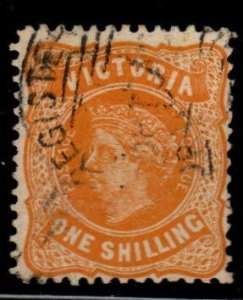 Victoria Scott 228 Nice Used One Shilling Victorian stamp