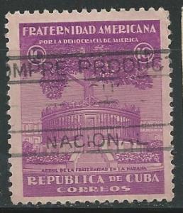 Cuba + Scott # 371 - Used
